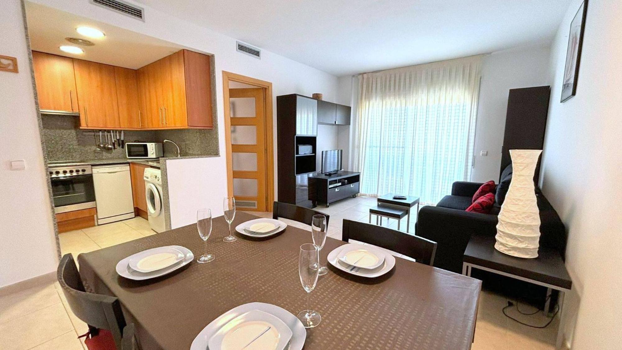 Puigmal Apartment เอมปูเรียบราบา ภายนอก รูปภาพ